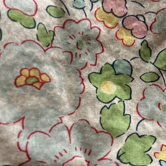 Bonpoint Spring Floral Top Pink Green Blue Cotton 6 - Picture 6 of 13